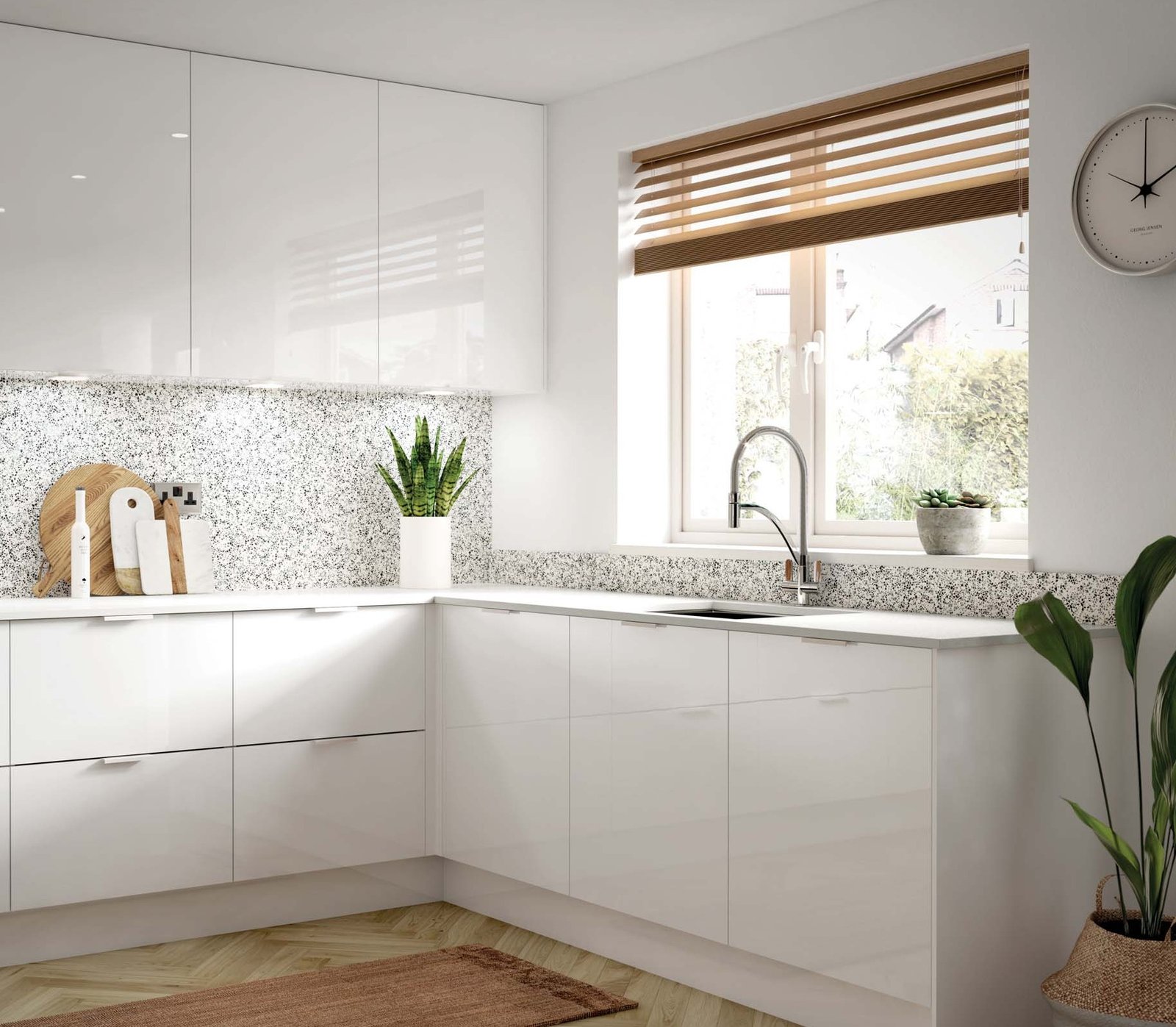 Does a kitchen sink have to go under the window?