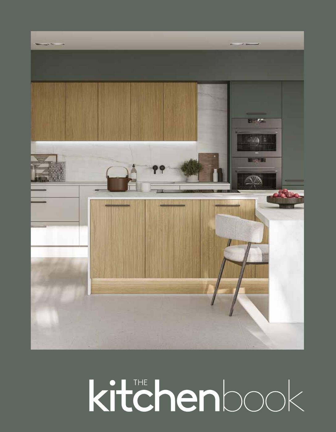 Cover of The Kitchen Book, a Redwood Kitchens inspiration guide